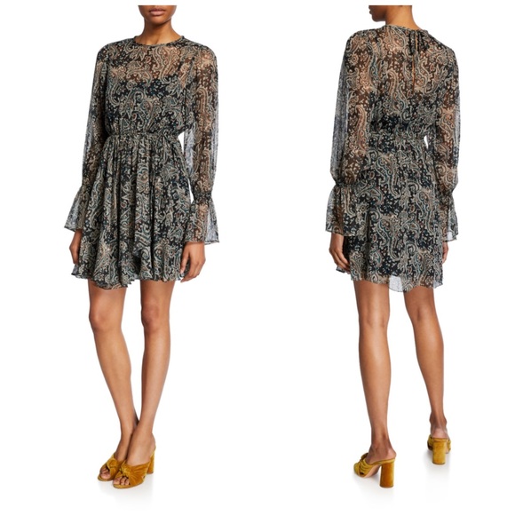 Joie Manning Paisley Dress - Picture 4 of 8